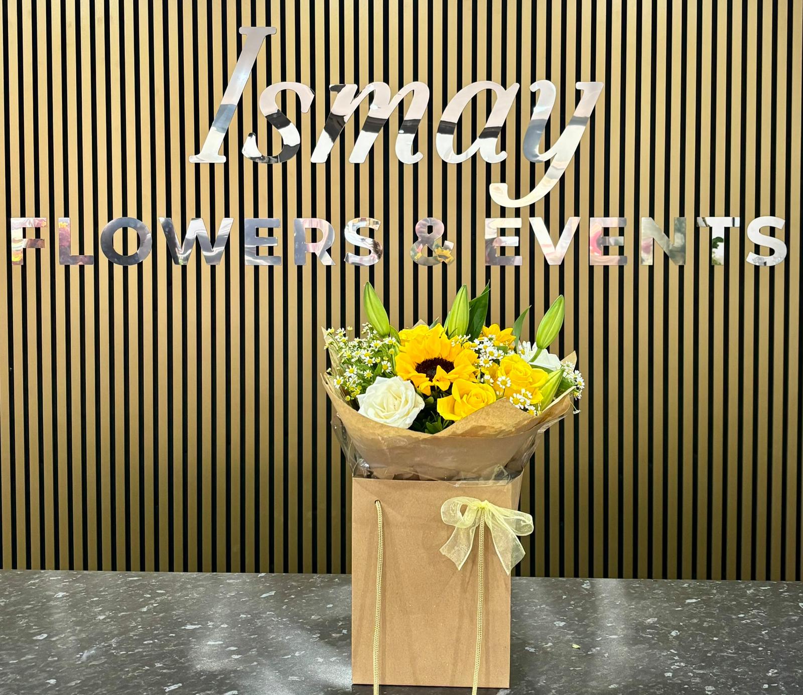 The Yellow & White Bouquet