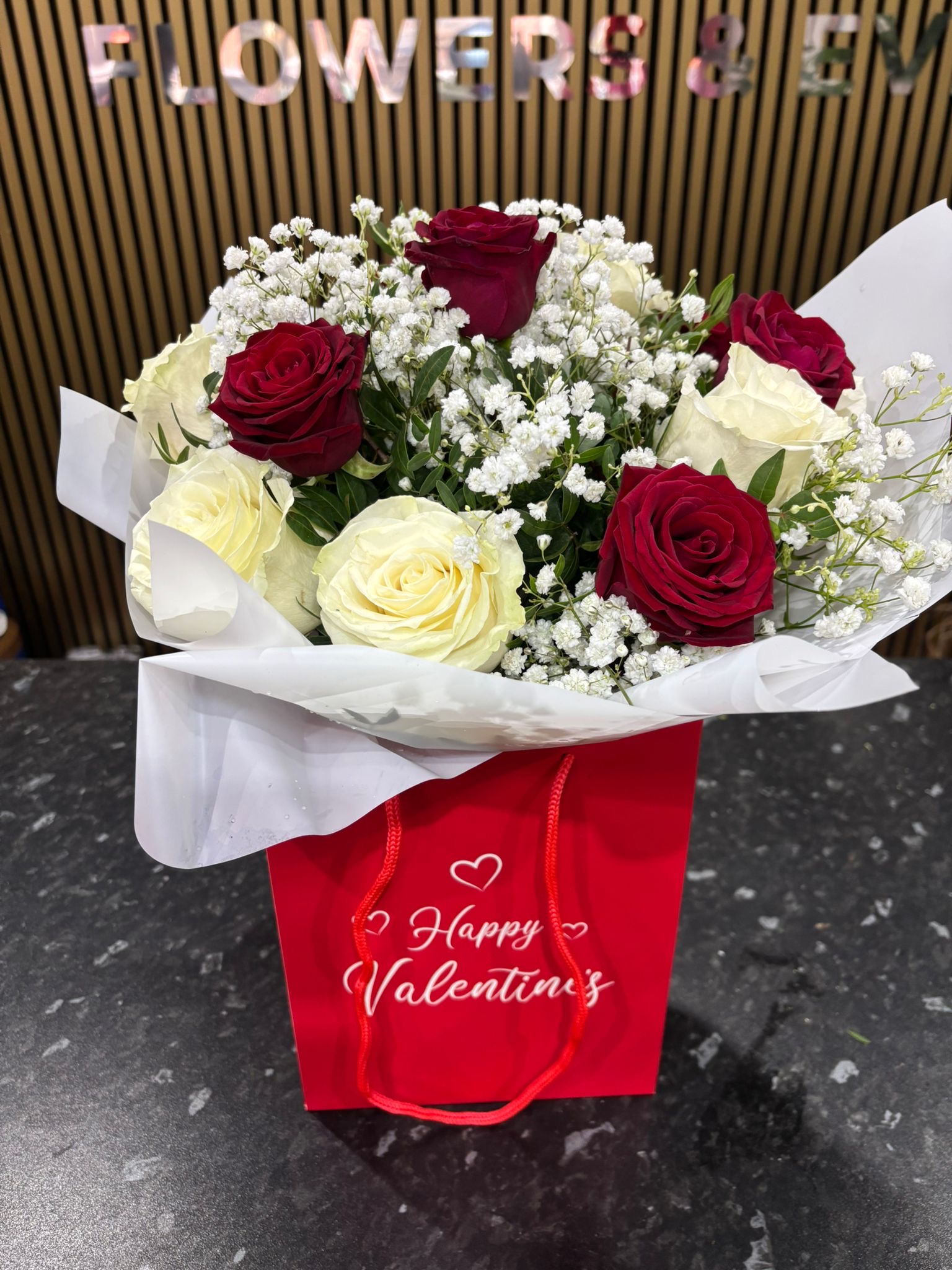 Blush & Romance Mixed Rose Bouquet